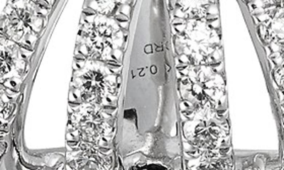 Dana Rebecca Designs Teardrop Diamond Stud Earrings In White Gold