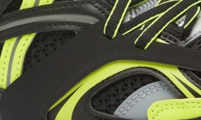 Shop Balenciaga Track Sneaker In Black/ Yellow