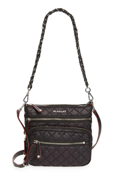 Shop Mz Wallace Downtown Crosby Crossbody Bag In Black