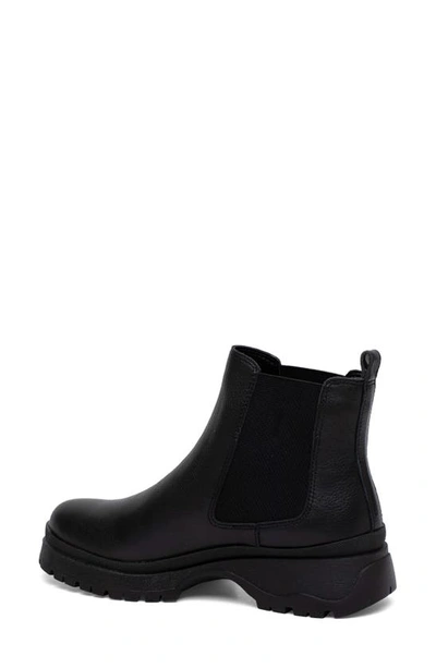 Linea Paolo Tokio Lug Sole Chelsea Boot In Black