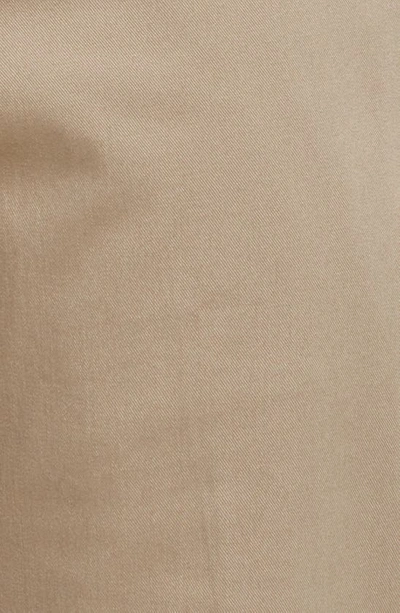 Nordstrom Slim Fit Coolmax® Flat Front Performance Chinos In Tan Greige