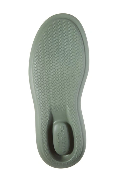 Rag & Bone Brixley Platform Slide Sandal In Green