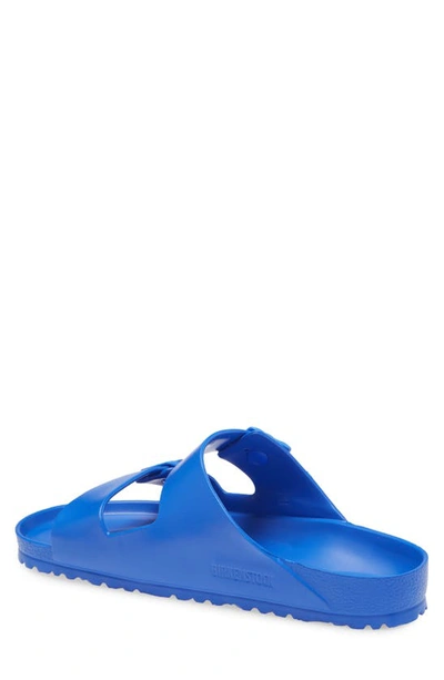Shop Birkenstock Essentials Arizona Waterproof Slide Sandal In Ultra Blue