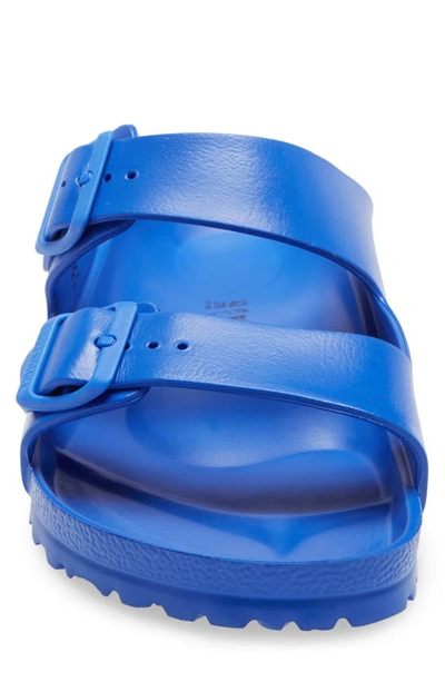 Shop Birkenstock Essentials Arizona Waterproof Slide Sandal In Ultra Blue