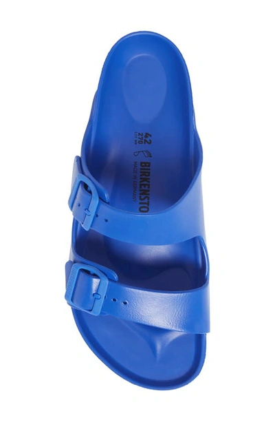 Shop Birkenstock Essentials Arizona Waterproof Slide Sandal In Ultra Blue