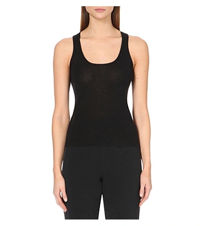 Shop Tom Ford Scoop-neck Cashmere Top In Black