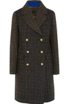 Jcrew Adie Crystal-embellished Wool-tweed Coat