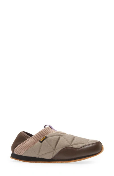 Shop Teva Reember Convertible Slip-on Sneaker In Taupe/ Brown Multi