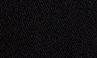 Shop Vince Cotton Slub Jersey Polo In Black