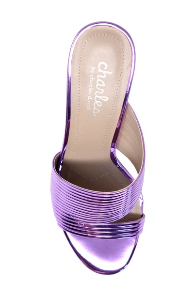 Charles By Charles David Rhythmic 3 Sandal In Light Lilac
