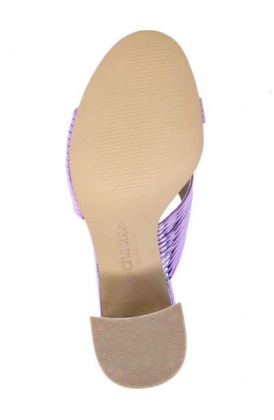 Charles By Charles David Rhythmic 3 Sandal In Light Lilac
