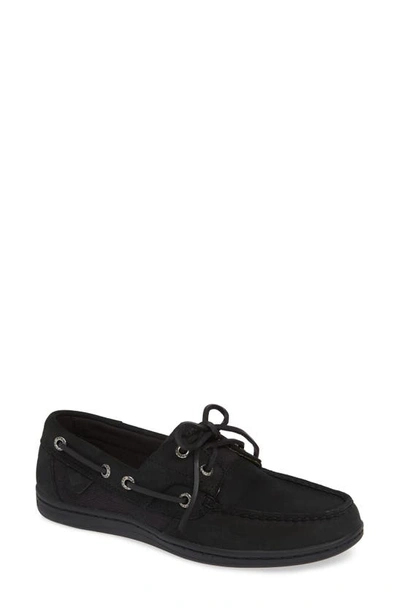 Shop Sperry Top-sider Koifish Loafer In Black Leather