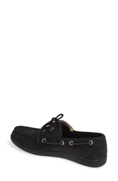 Shop Sperry Top-sider Koifish Loafer In Black Leather