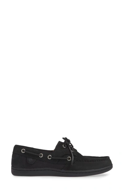 Shop Sperry Top-sider Koifish Loafer In Black Leather