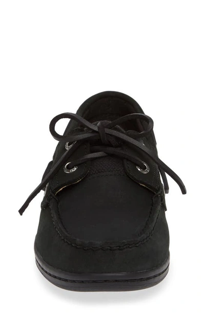 Shop Sperry Top-sider Koifish Loafer In Black Leather