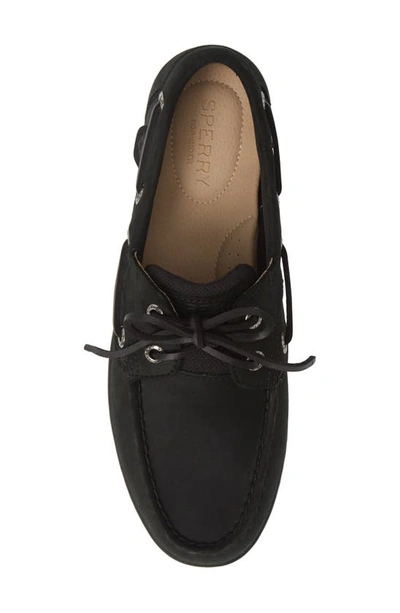 Shop Sperry Top-sider Koifish Loafer In Black Leather