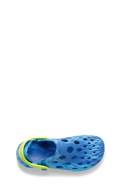 Merrell Hydro Moc Water Resistant Clog In Blue