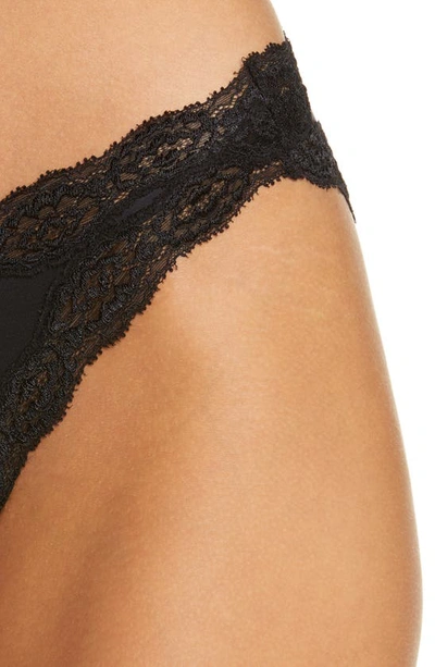 Shop Wacoal Soft Lace High Leg Panties In Black