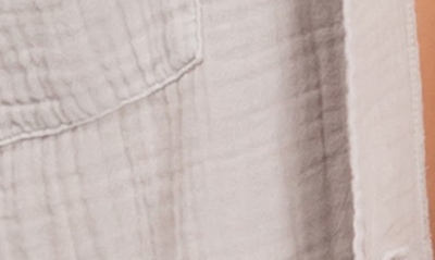 Everyday Ritual Jade Button-up Robe In Grey