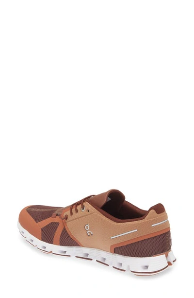 On Cloud Running Shoe In Russet/ Cocoa