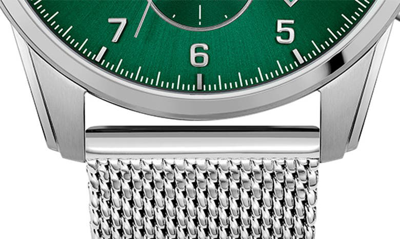 Hugo Boss Silver Stainless Steel Watch In Silver
