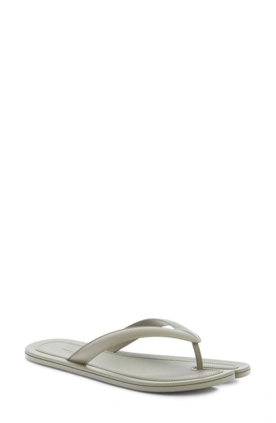 Shop Maison Margiela Tabi Flip Flop In Vetiver