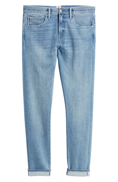 Shop Kato Hiroshi  The Scissors Slim Tapered 11.5-ounce Air Stretch Selvedge Jeans In Ronnie