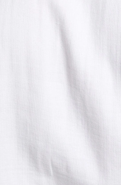 Kato The Ripper White Waffle Double Gauze Cotton Button-up Shirt In White