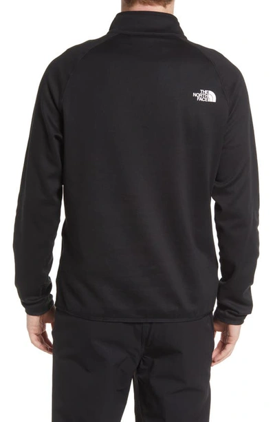 Shop The North Face Canyonlands Quarter Zip Pullover In Black