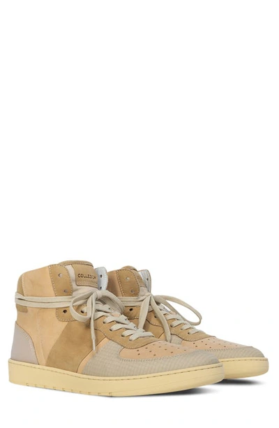 Shop Collegium Pillar Destroyer High Top Sneaker In Tan