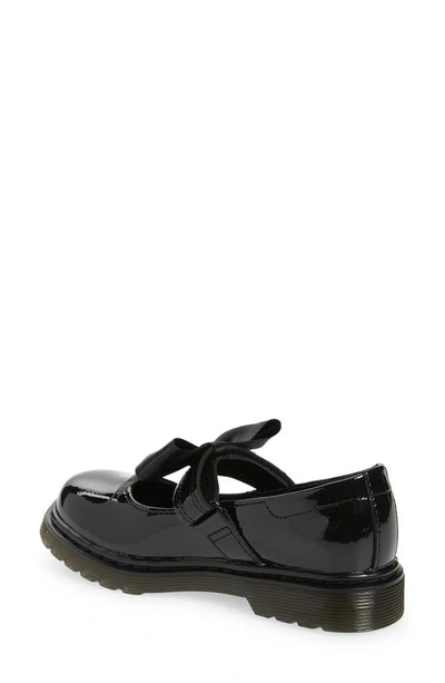Dr. Martens' Little Girl's & Girl's Maccy Ii Patent Leather Mary Jane Shoes In Black Patent