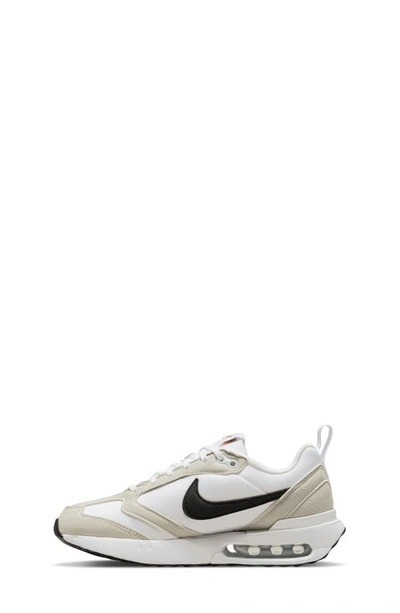 Nike Air Max Dawn Big Kids' Shoes In White/black/light Bone | ModeSens