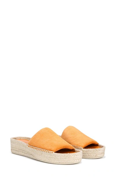 Shop Vince Jesse Espadrille Platform Sandal In Burnt Orange