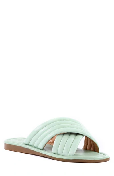 Shop Seychelles Word For Word Slide Sandal In Cucumber