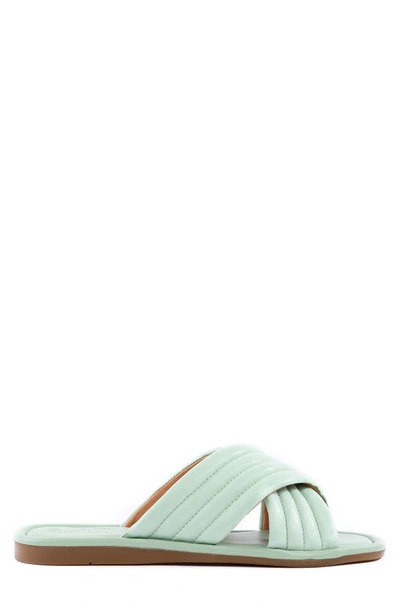 Seychelles Word For Word Slide Sandal In Cucumber