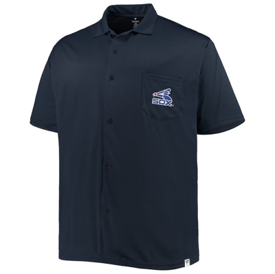 Shop Profile Navy Chicago White Sox Big & Tall Button-up Shirt