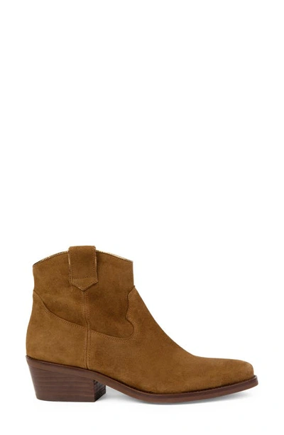 Shop Penelope Chilvers Cassidy Suede Cowboy Boot In Tan