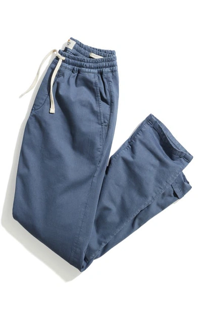 Shop Marine Layer Slim Fit Saturday Pants In China Blue