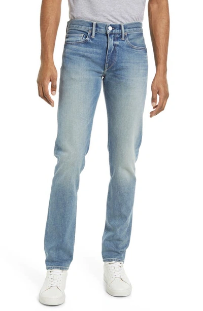 Shop Kato Hiroshi  The Pen Slim 14-ounce Stretch Selvedge Jeans In Julian