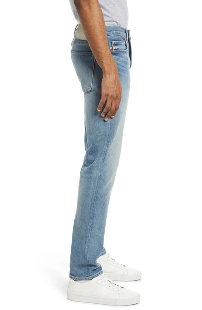 Shop Kato The Pen Slim 14-ounce Stretch Selvedge Jeans In Julian