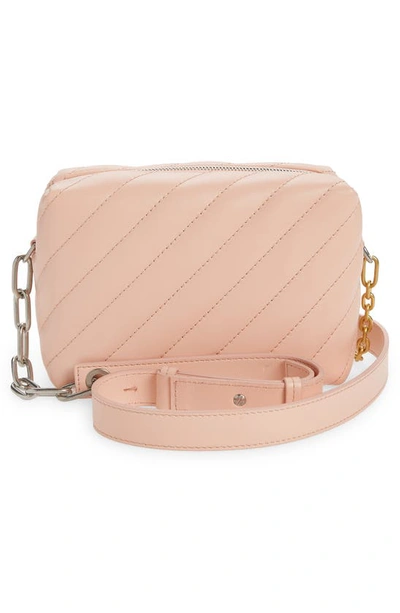 Shop Off-white Jackhammer Matelassé Leather Camera Bag In Pink