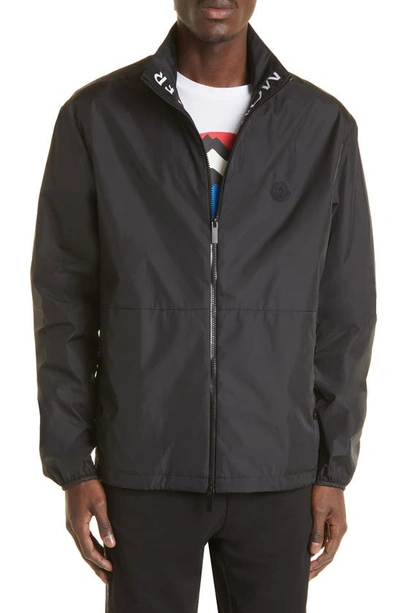 Shop Moncler Gennai Rain Jacket In Black