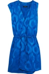 ISABEL MARANT Sudley Satin-Jacquard Wrap-Effect Dress