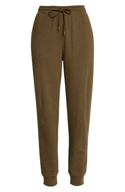 Shop Atm Anthony Thomas Melillo Mélange French Terry Joggers In Olive Heather