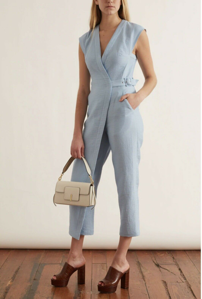 Pre owned Rachel Comey New Steadfast Jumpsuit In Sky Blue ModeSens