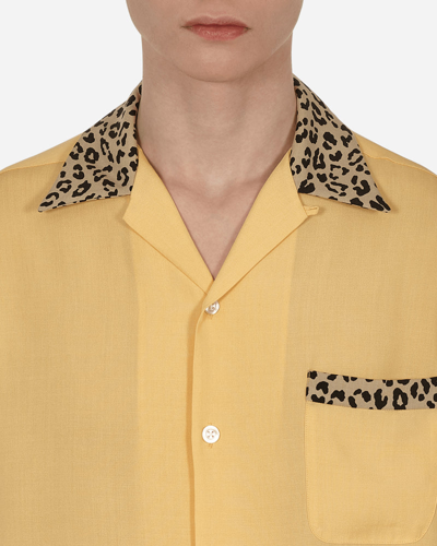 Two-tone 50's Shirt (type-3) In Yellow