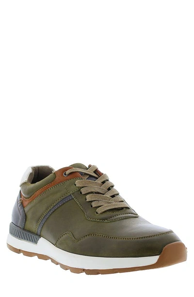 Shop English Laundry Ezra Lace-up Sneaker In Army