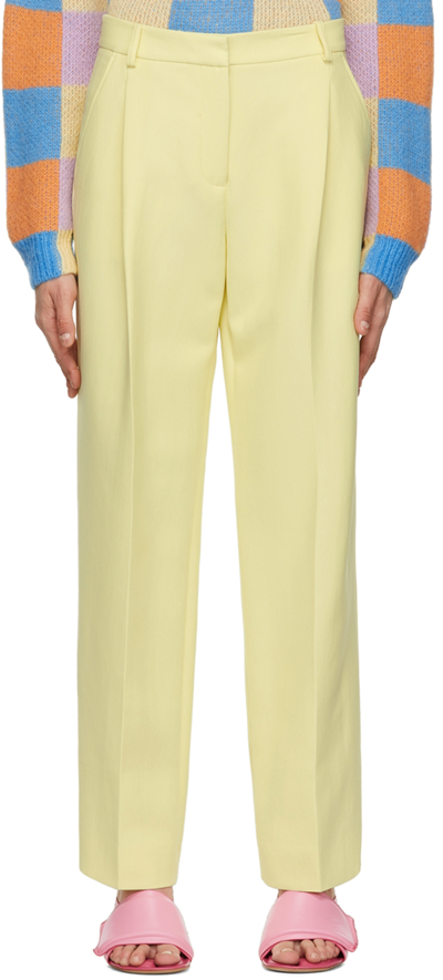 Stine Goya Yellow Frankie Trousers In 1153 Lemonade