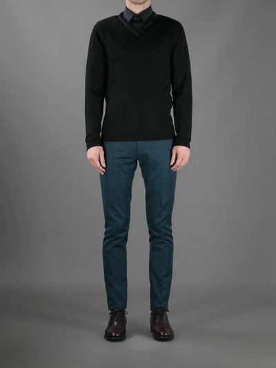 Shop Lanvin Lightweight V-neck Sweater