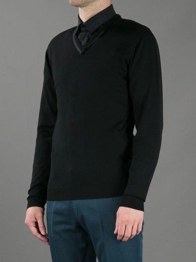 Shop Lanvin Lightweight V-neck Sweater